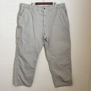 Carhartt B151 Work Pants Men’s 50x32 Tan Loose Fit Utility Cotton